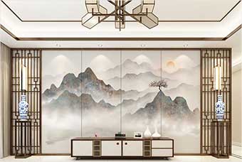 森佰汇航空纤维(山水画系列)